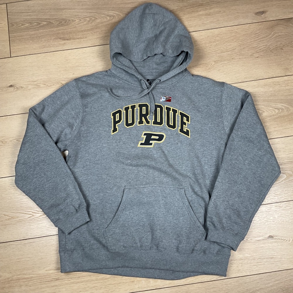 Top of the World Purdue Boilermakers Hoodie Mens 2XL Gray‎ Pullover